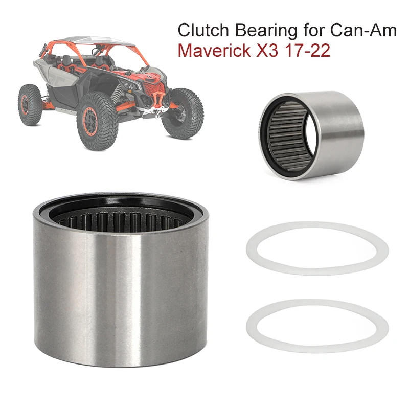 

UTV Clutch Bearing for Can-Am Maverick X3 2017-2021 2022 TURBO R XDS XRS XMR XRC Primary One Way Clutch Bearing and Washers Kit