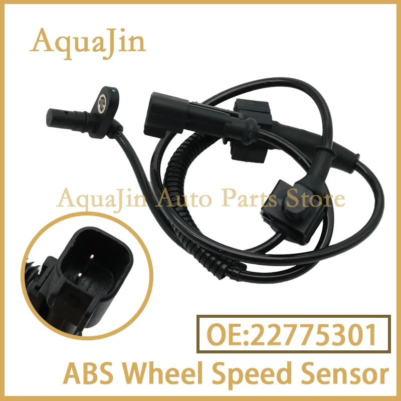 

22775301 Rear ABS Wheel Speed Sensor For Chevrolet Silverado Tahoe GMC Sierra 1500 Yukon 23299335 23492815 SU15099 2ABS3151