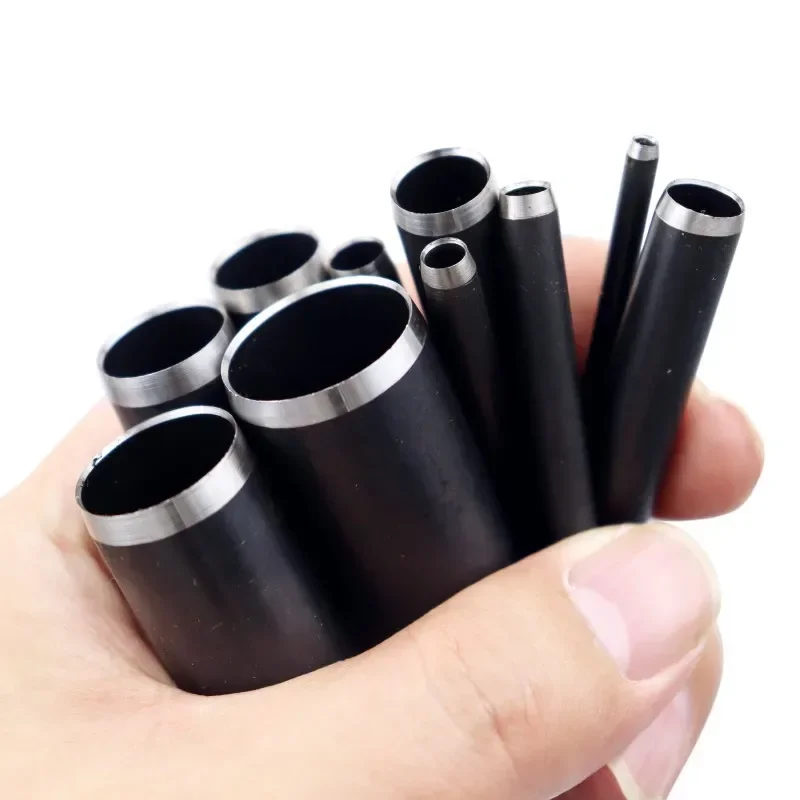 Leather Hole Punch Die Round,15pcs One Hole Hollow Punch 1-15 mm High Carbon Steel Circle Cutter Tool