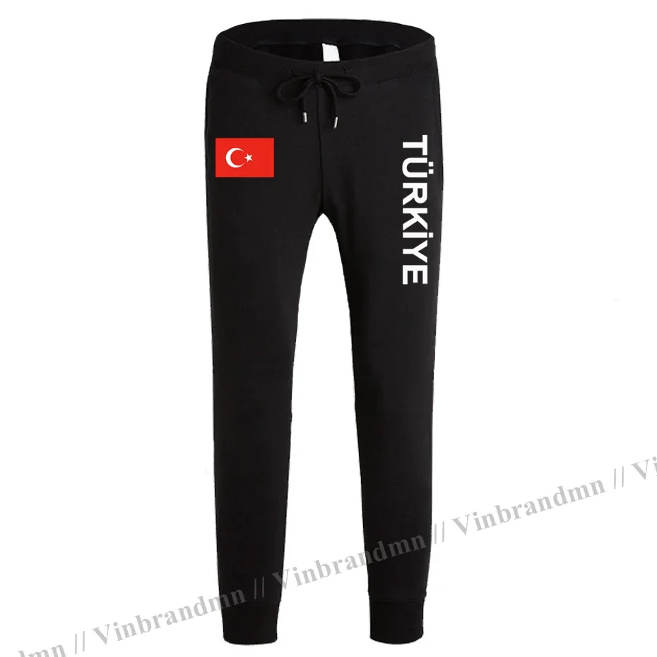 

Турция TUR Turkish Turk TR мужские брюки для бега комбинезон спортивные штаны трек пот фитнес флис тактический повседневный национальный кантри НОВЫЙ