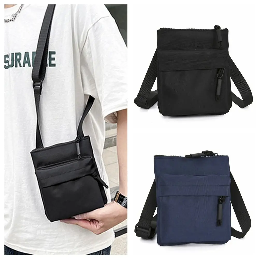 

Простой однотонный кошелек из ткани Оксфорд для телефона, легкая нейлоновая сумка через плечо, квадратная многофункциональная сумка через плечо для свиданий