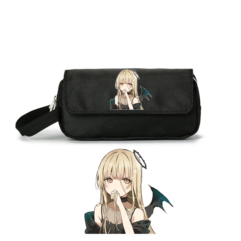 Fujimiya Shuu Shiina Mahiru Shirakawa Chiharu Hot Anime Peripheral Canvas Pencil Case Large Capacity Pencil Case School Supplies