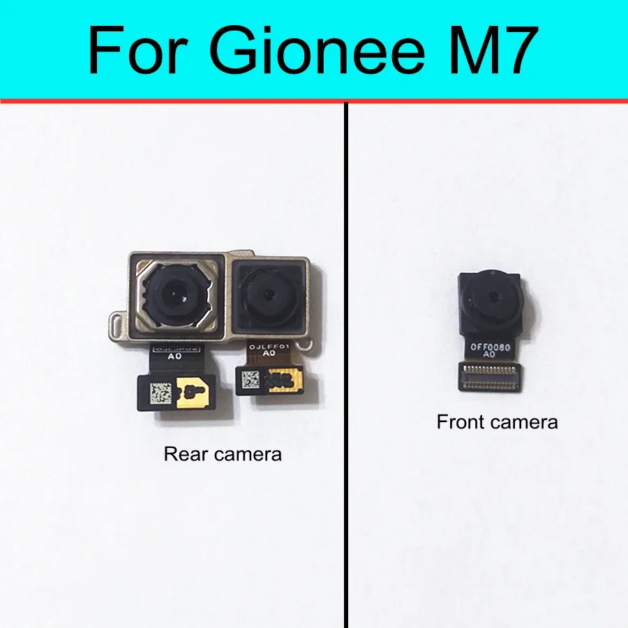 Front & Back Camera Flex Cable For Gionee M7 Rear Front Camera connector module Replacement parts