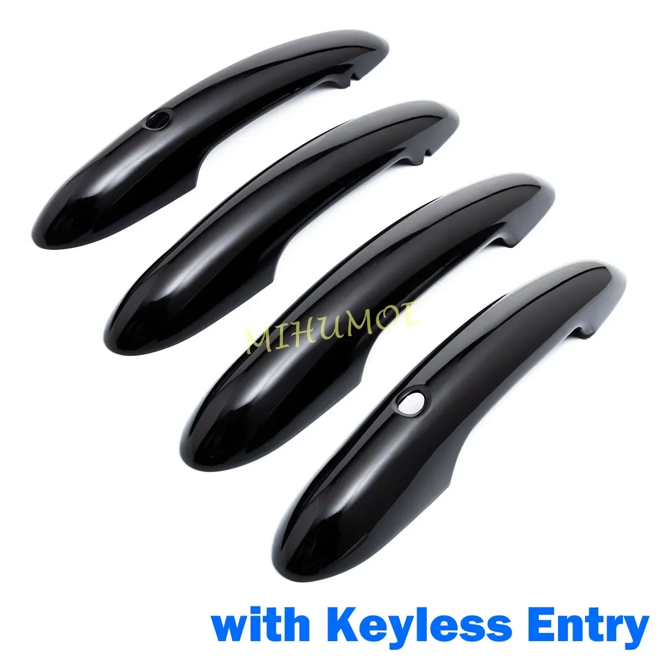 4pcs Car Glossy Black Door Handle Cover Exterior Parts For Mini Cooper S Hatchback Countryman F55 F60 2024 2023 2022 2021 2020