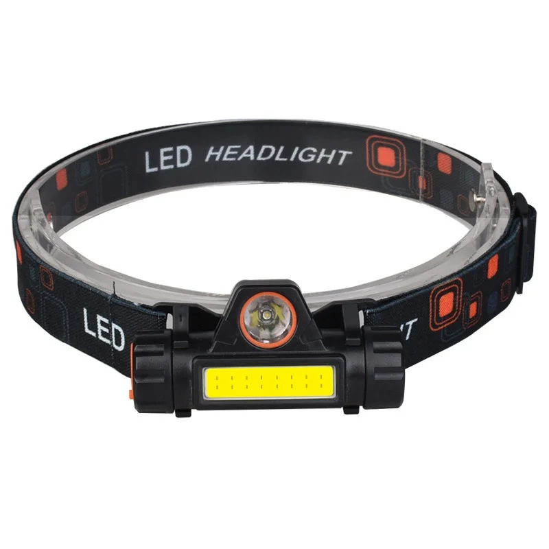 Rechargeable Fishing LED Headlamp Outdoor Fishing Camping Headlight XPE COB Work Strong Magnetic Powerful Headlight Super Bright