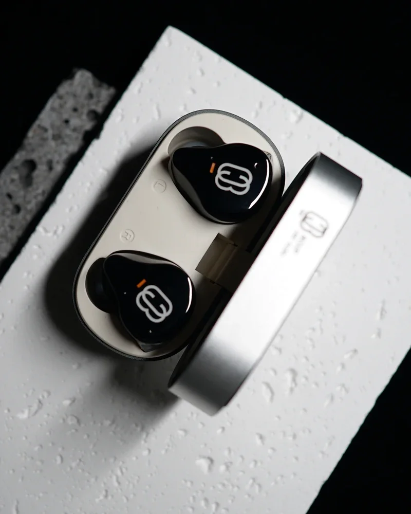 BGVP Q3 Ture Nirkabel TWS Bluetooth 5.3 Headset Bebas Genggam HIFI Olahraga Speaker Mini In-Ear Monitor Earphone Kabel Pendukung