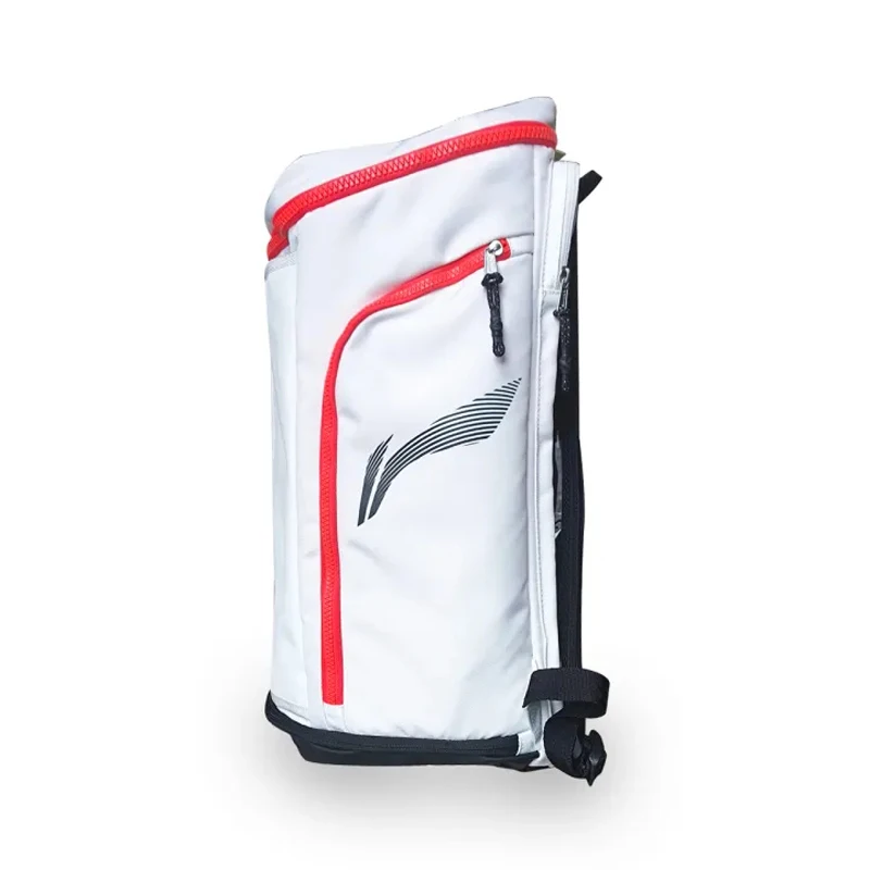 Li-Ning Unisex-Basketball-Rucksack, Polyester, große Kapazität, praktisch, modisches Futter, für Herren und Damen, doppelte Umhängetasche, ABSV359 – Detail 7