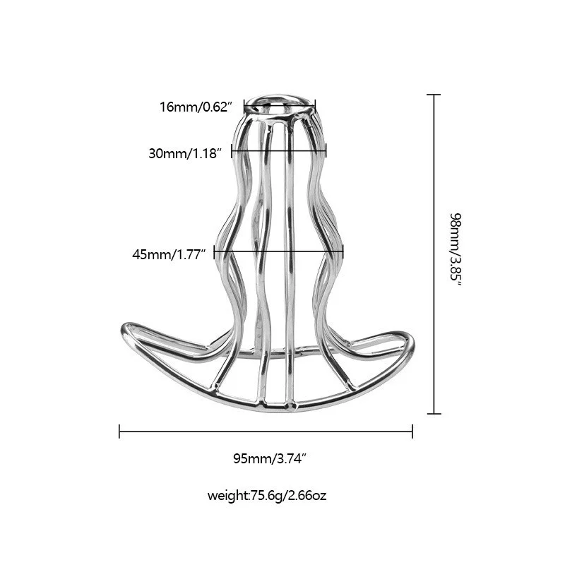 Metal oco plugue anal sexo brinquedo de aço inoxidável vagina espéculo ânus extensor dilatador para homem feminino butt plug massagem próstata