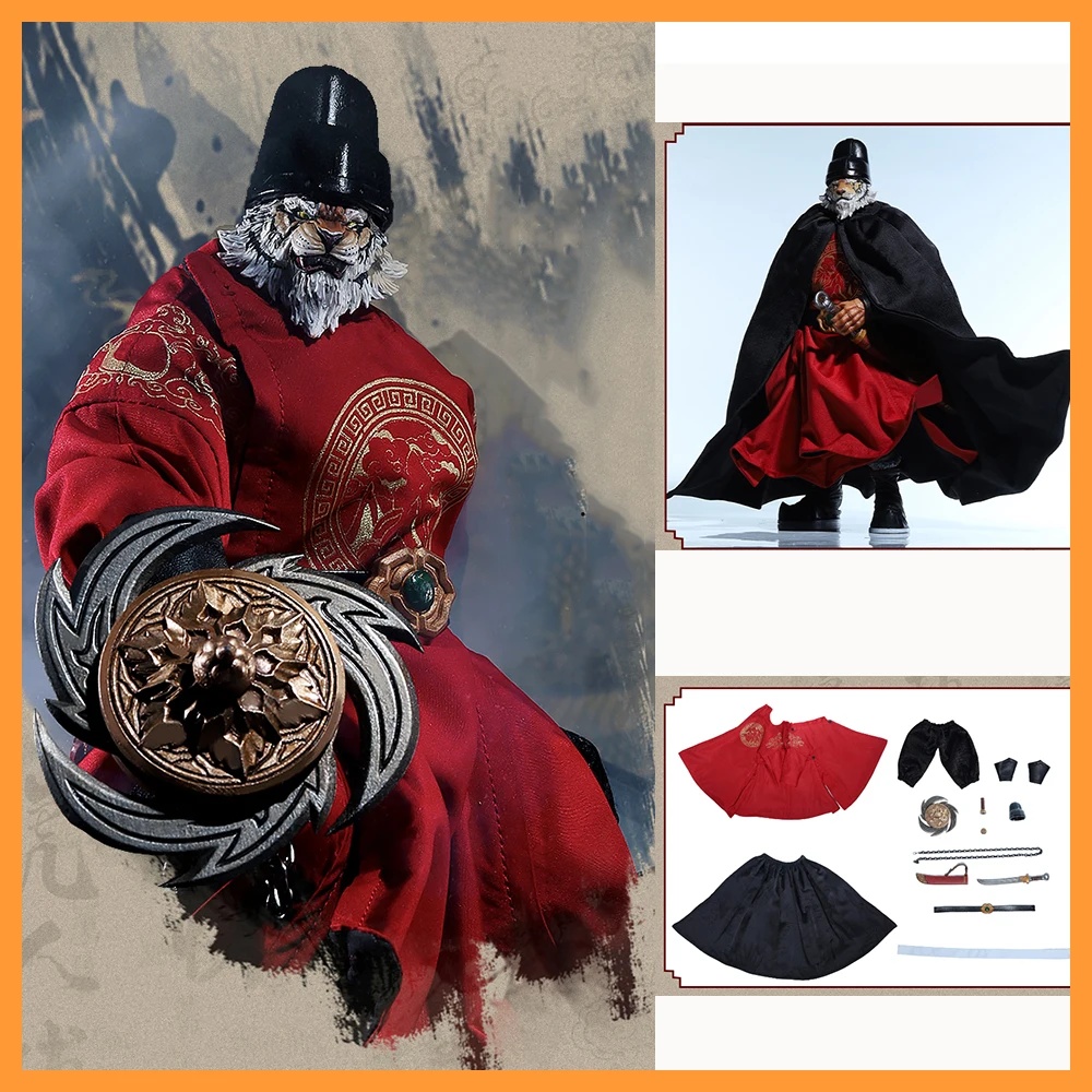 

【Только одежда】1/12 Fury Planet Tiger Man Forge Knight Комплект одежды Базовый костюм Халат Юбка Комплект с мечом для 6-дюймовой экшн-фибры