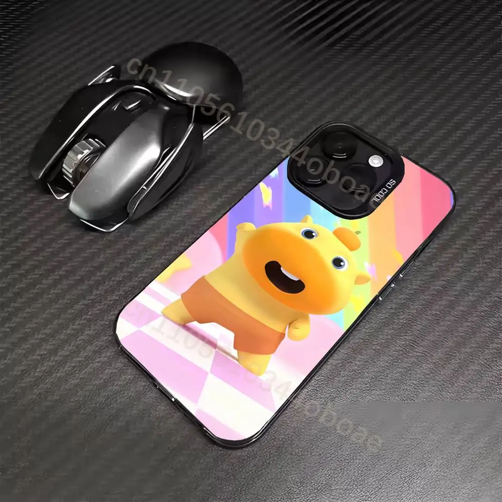 Capylulu Capybara Lulu Cute Phone Case For iPhone 17,16,15,14,13,12,11,Pro,Max,Plus Shockproof Cover
