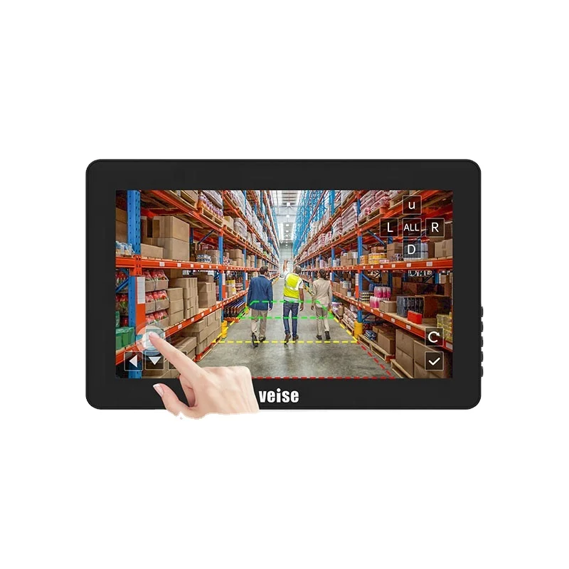 

2.4G Wireless AI Camera Monitor System 10.1 Inch DVR IPS Monitor Wireless Backup Camera System for Trucks