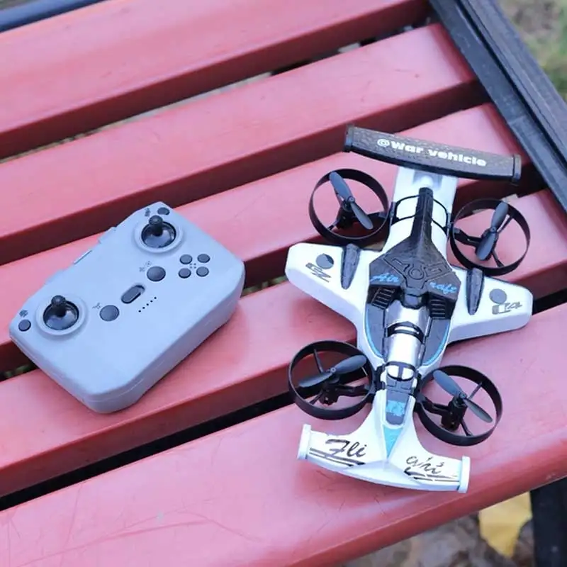 

Cz04 Land Air четырехосевой самолет двойного назначения, игрушечный автомобиль для дрифта, 2-в-1, беспилотный летательный аппарат, модель с фиксированным крылом