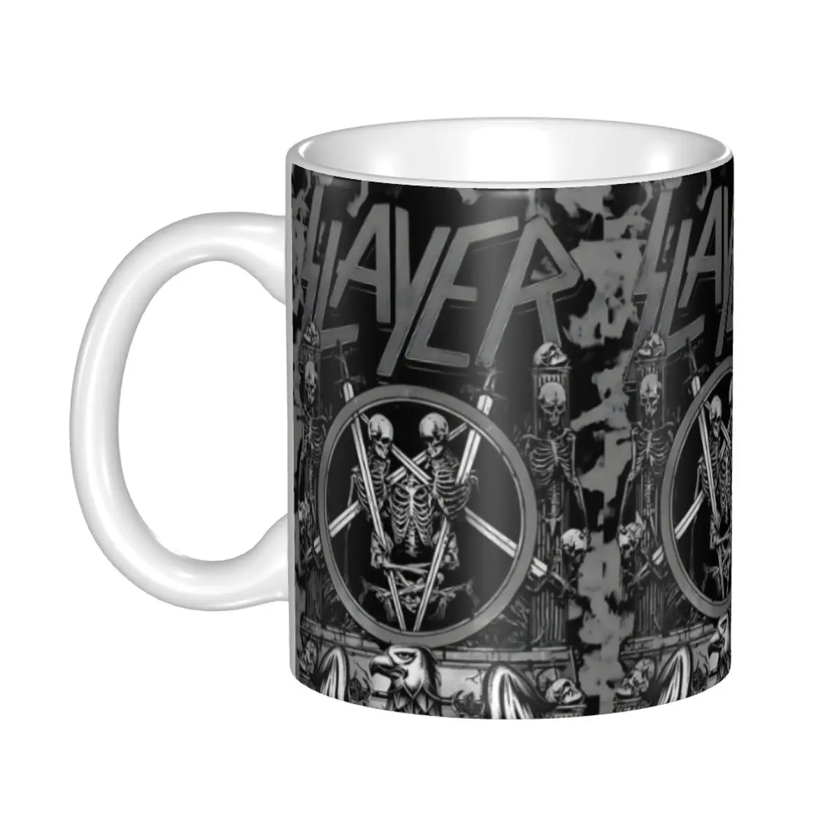 Personalized S-slayers Coffee Mug DIY Heavy Metal Ceramic Milk Tea Cups