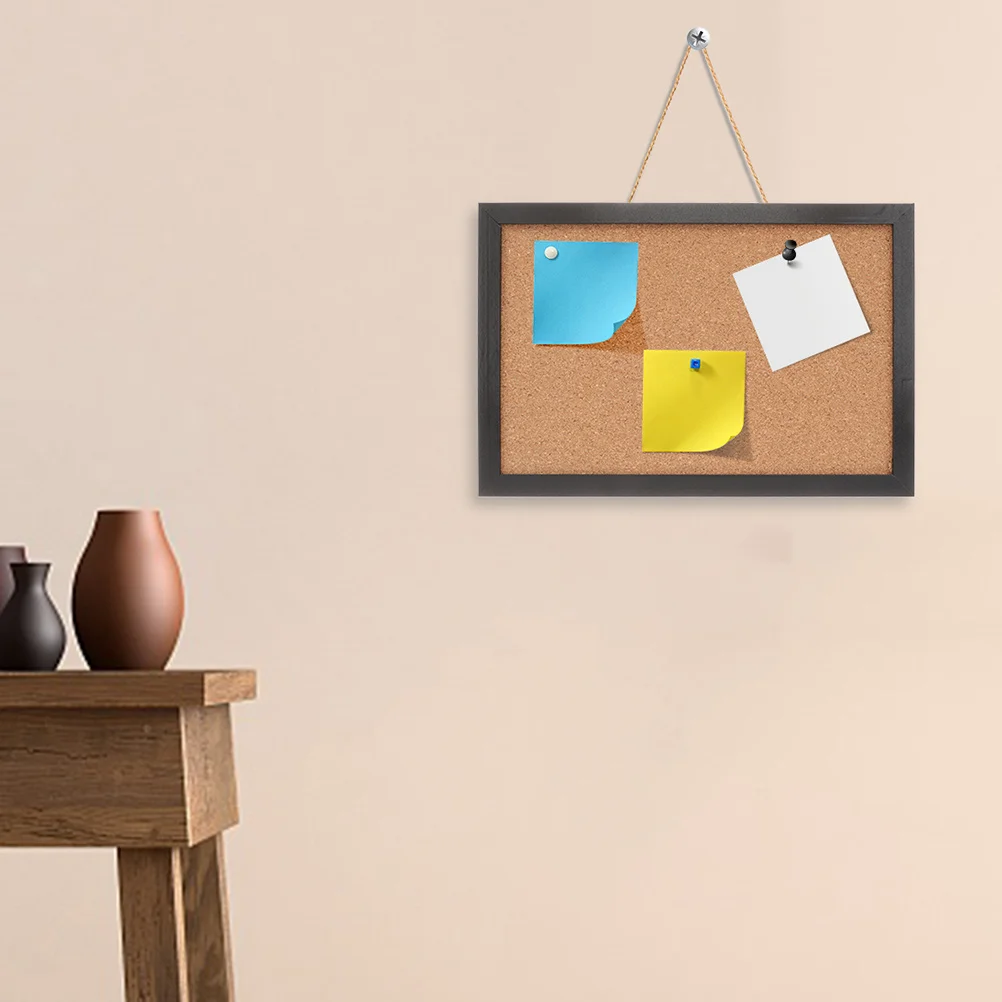 الفلين للوحات الإعلانات المنزل مكتب جدار مذكرة إشعار لوحة إبرية عرض الصورة Corkboard تذكير مجلس ديكور #5