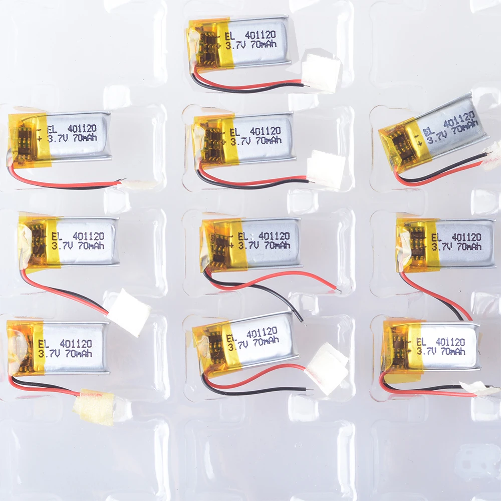 401120 Li-ion Polymer Battery 3.7v 70mah replace selfie stick button for Xiaomi 401222 registrar recorder Bluetooth earphone-mo
