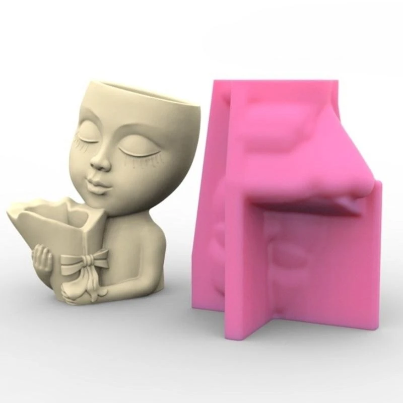 unique-silicone-flowerpot-molds-human-shaped-diy-holder-moulds-for-diy