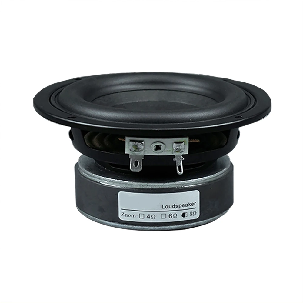 40W Subwoofer Speaker 4 Inch Woofer High Power Bass Home Theater 2.1 Subwoofer Unit Crossover Loudspeakers DIY 1PC