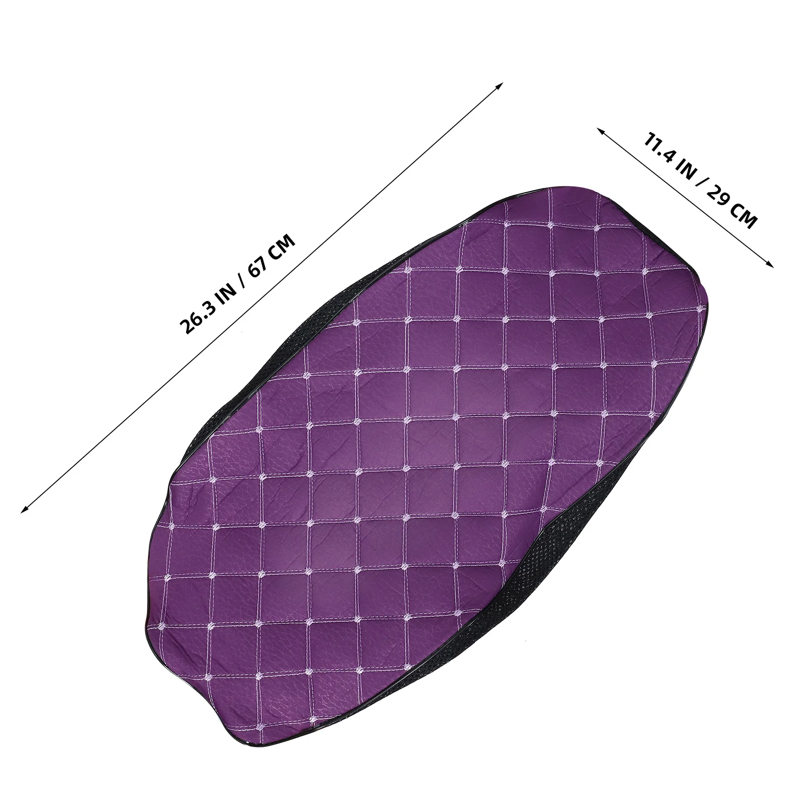 

Motorcycle Seat Cover Breathable Linen Mesh Protective Anti-Slip Shock Absorption Cushion Cover for Scooter Motorcycle