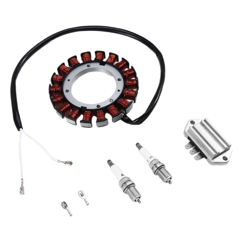 

OB-For KOHLER CV460 CV490 CV492 CV493 K161 K181 K241 K301 K341 Stator Kit 15/20 Amp 237878-S 54-755-09S