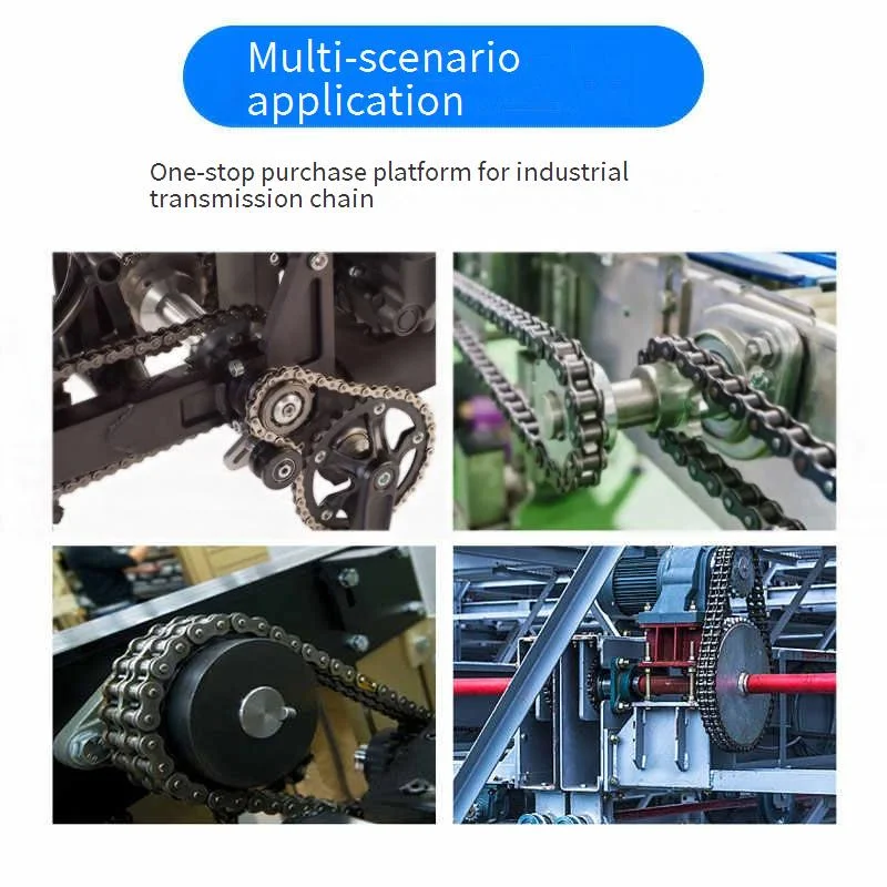 1Pc 2 Points 04C 1500mm Sturdy And Durable Industrial Transmission Chain for CNC Parts ﻿