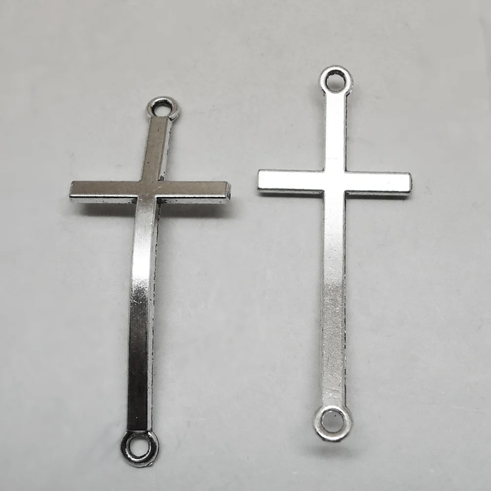 

20Pcs Cross Pendant Alloy Necklace Durable Non Allergic Jewelry Gift for Men Women Birthday Festival Cross Pendent