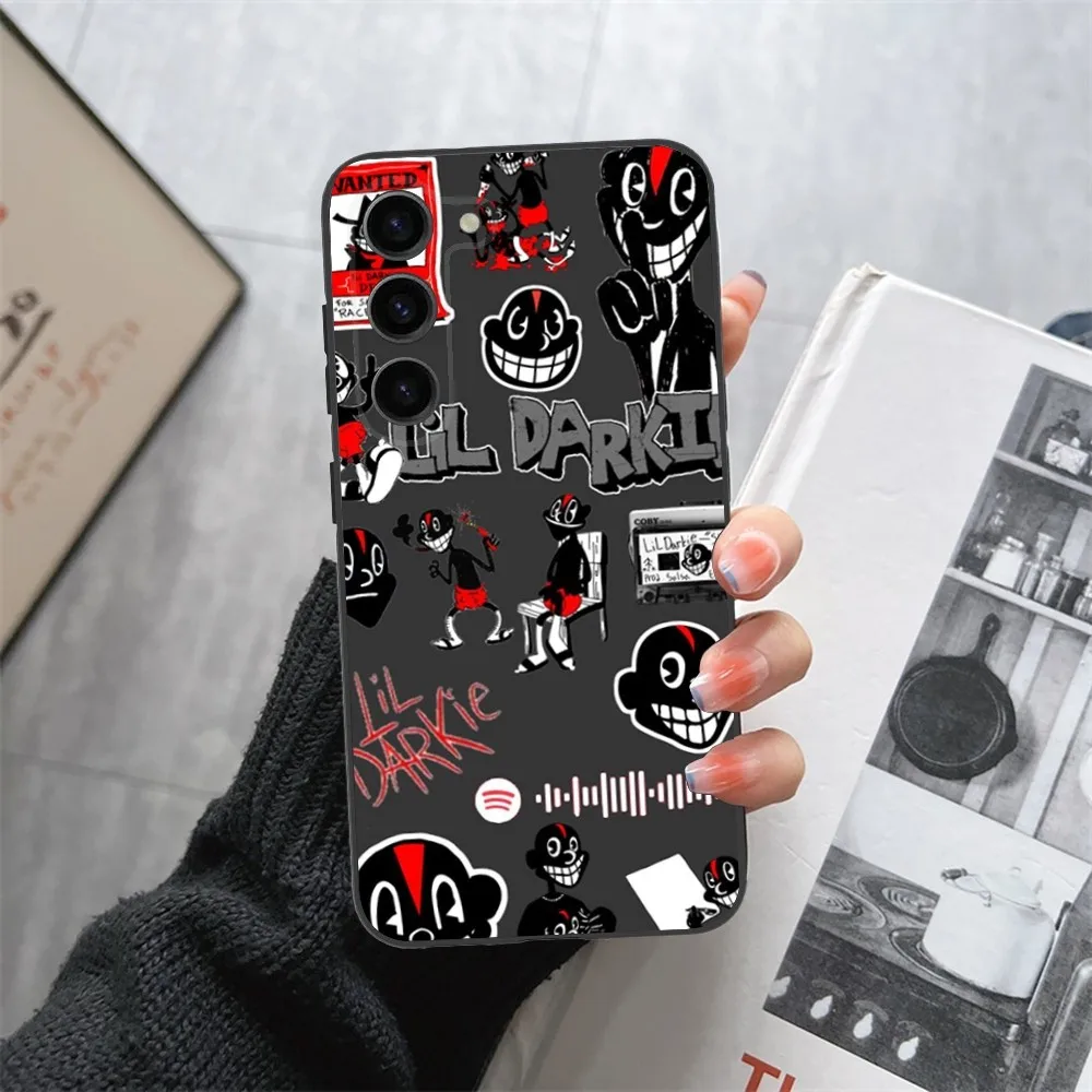 Lil D-Darkie Where Is Darkie Phone Case For Samsung Galaxy A13,21s,22,31,32,52,53,71,80,91 Black Soft Cover image 4