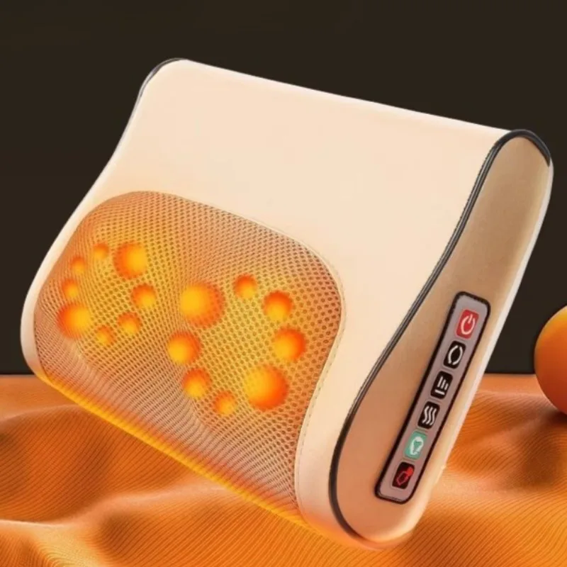 

Multi Functional Neck and Shoulder Massager Household Neck and Back Kneading Tool with Multiple Adjustable Hot Compress Massage