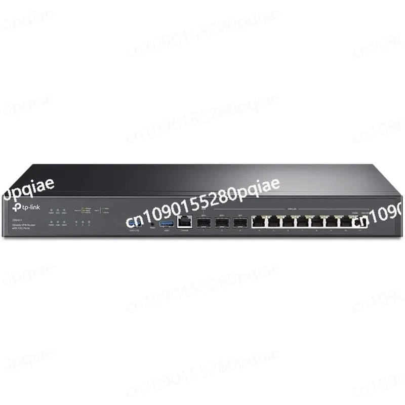 ER8411  Enterprise Wired 10G VPN Router  Up To 10 WAN Ports High Network Capacity  SPI Firewall Support Omada SDN