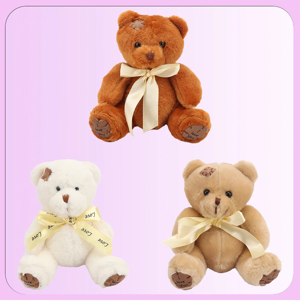 17cm Beggar Bear Plush Toys Movie Stuffed Animals Kawaii Bear Plushes Toys for Children Birthday Gifts Christmas Room Decor