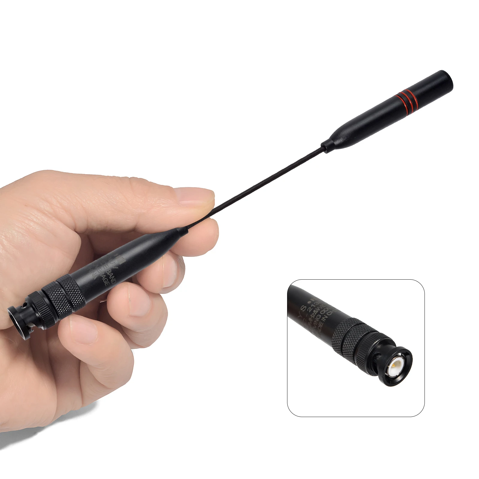 Dual Band Soft BNC Antenna VHF/UHF Handheld Whip for ICOM IC-A14 IC-V8 Vertex HX300 HX320 Kenwood TK100 TK200 Handheld Radio