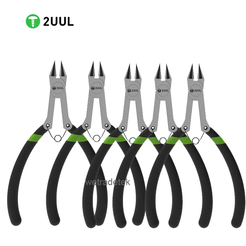 

2UUL DA83 Basic Pliers High Precision Diagonal Cutter for Phone Motherboard Shield Cover & Middle Frame Wire Cutting Nipper Tool