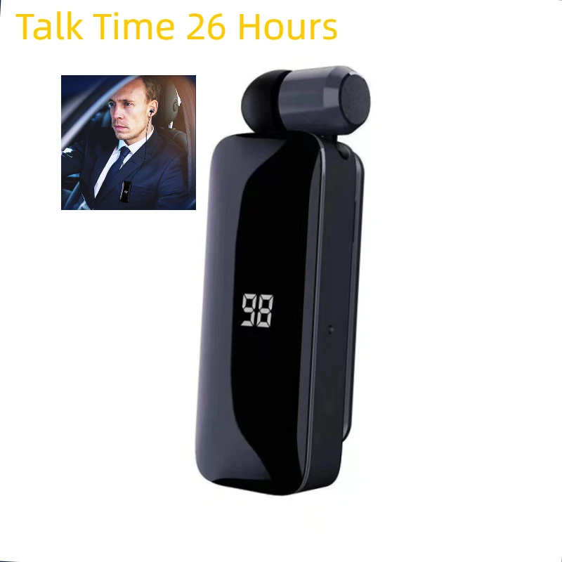 

NEW Bluetooth Headset K55 BT V5.2 Talk/Music Time 26 Hours,LED Digital Display,Noice Cancelling Wireless Earphones