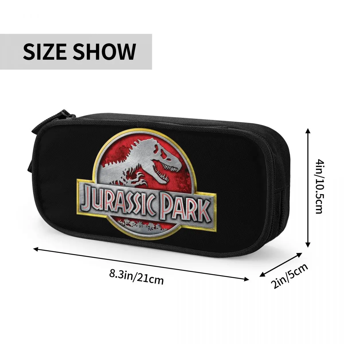 

Dinosaur Jurassic Park Pencil Cases Lovely Pen Bag Girls Boys Big Capacity School Supplies Gifts Pencil Box