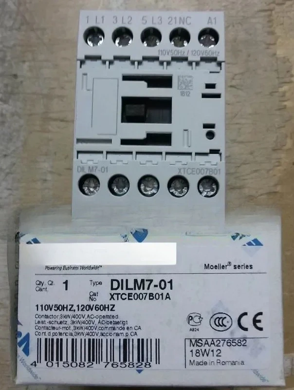 

DILM7-01 (110V50Hz, 120V60Hz) original imported