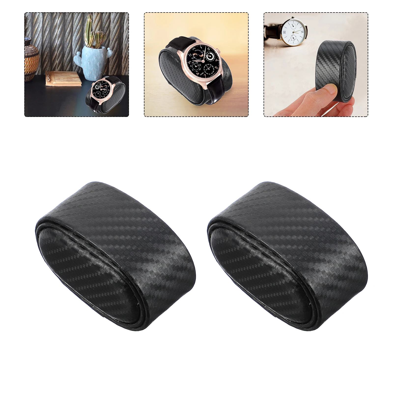 

5 pcs Pu Watch Display Pillows Durable Bracelet Cushions Jewelry Holder For Bangle Watch Display Comfortable Safe Small Pillow