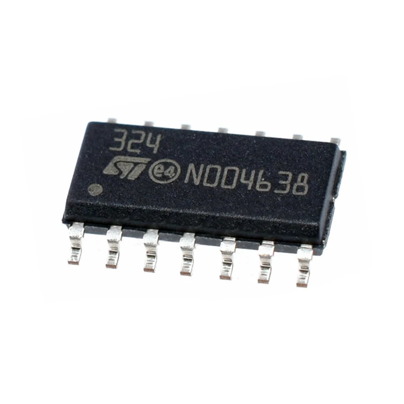 10 Pieces LM324DT SOP-14 Silk Screen 324 Chip IC New Original