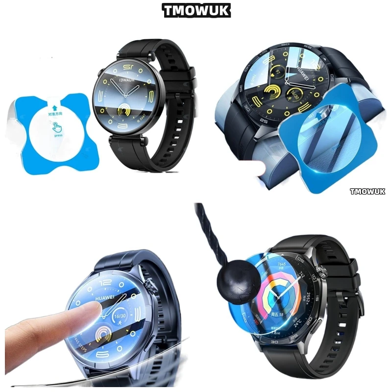 

Premium Glass Shield For Huawei Watch GT5 GT4 GT3 GT2 Pro GT - Bubble-Free Installation, 46mm 41mm