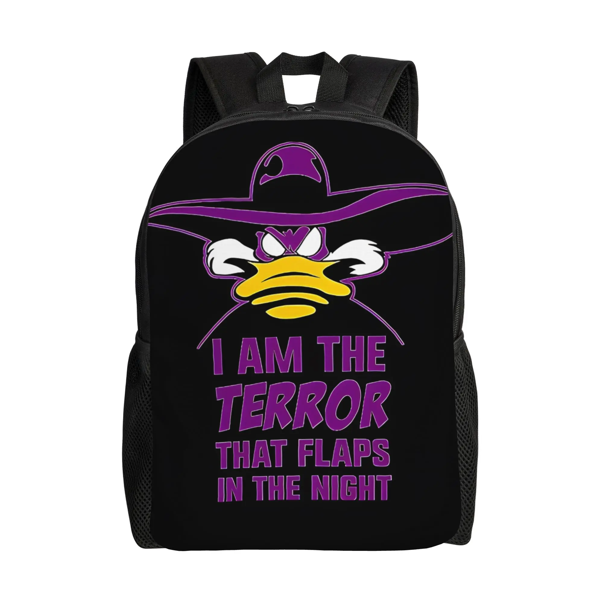 

Back to school season Multi-Function Darkwing Duck Shower Curtain Handbag Walt Cartoon Ladies Book Pack Backpack