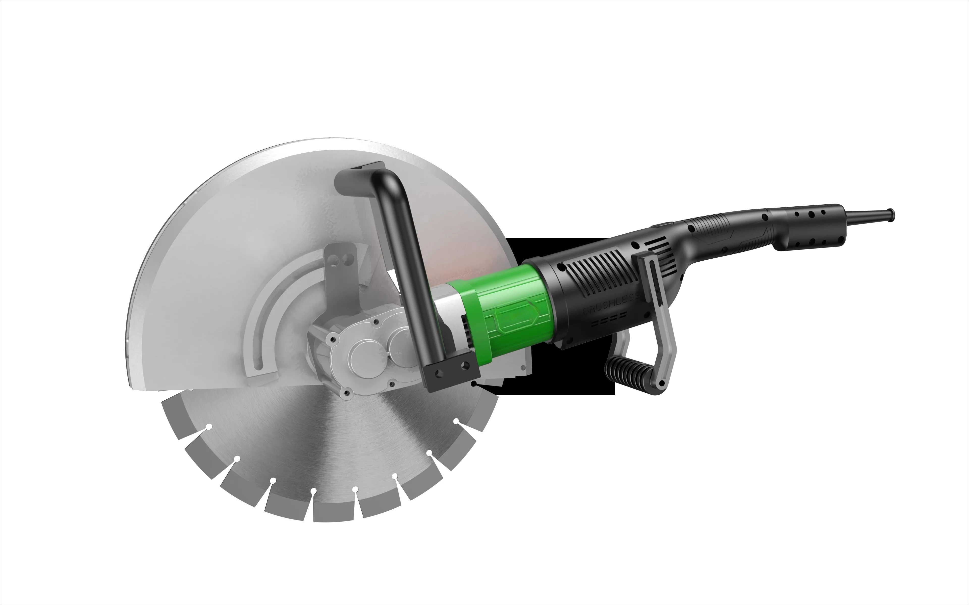 BL-500 520mm  High Speeed Brushless Wall Slotting Grooving Machine  Concrete Cutting Machine Concrete Cutting Saw Wall Cutter