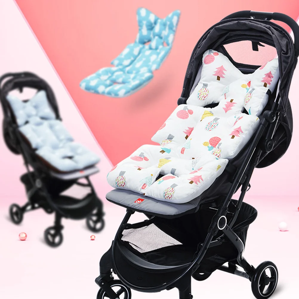 Stroller Dining Chair Cushion Baby Pram Pillow Car Seat Body Pillows Liner Breathable Mat Protector Thicken