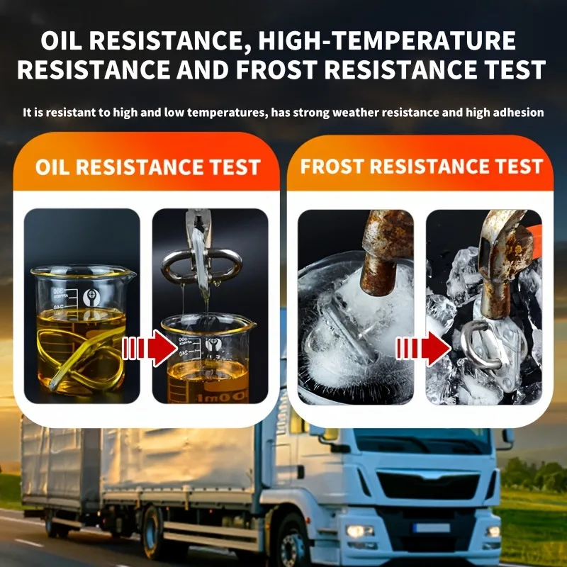 لاصق إصلاح الوقود: ربط قوي لخزانات وقود السيارات/الشاحنات، أختام مشعات من الفولاذ المقاوم للصدأ