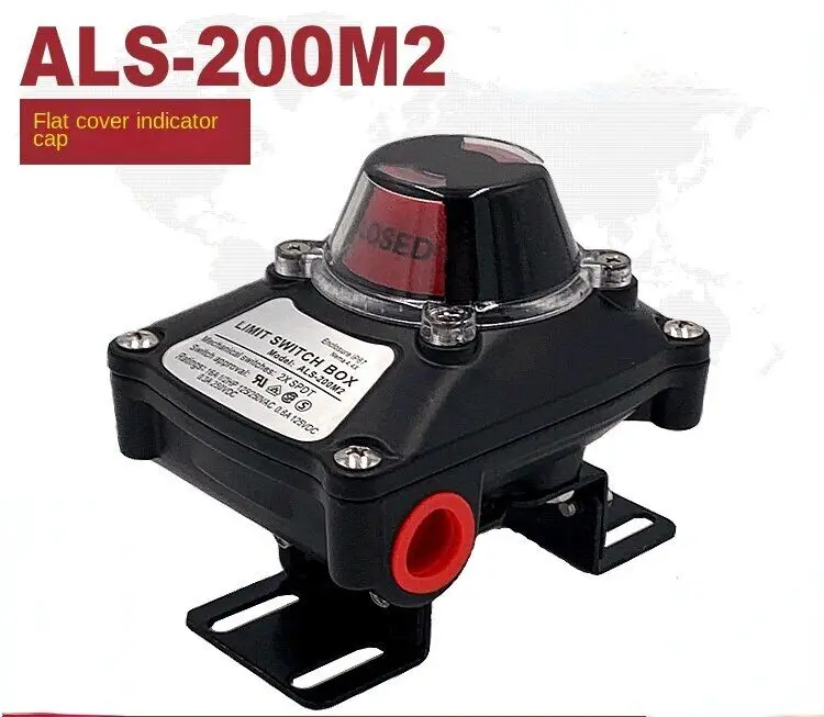 

1PCS pneumatic valve limit switch valve position echo device als-200m2