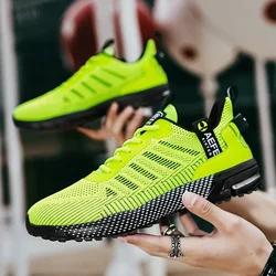 YRZL Sneakers Men Running Shoes Breathable Outdoor Sports Lightweight Sneakers for Men Comfortable Athletic Training Men Shoes