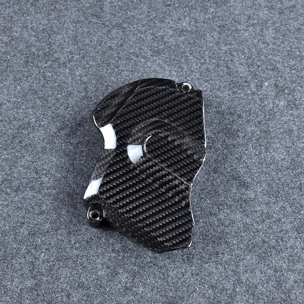 For KTM Superduke 1290 R 2017 2018 2019 3K Pure Dry Carbon Fiber Motorcycle Accessories Sprocket Cover Kits