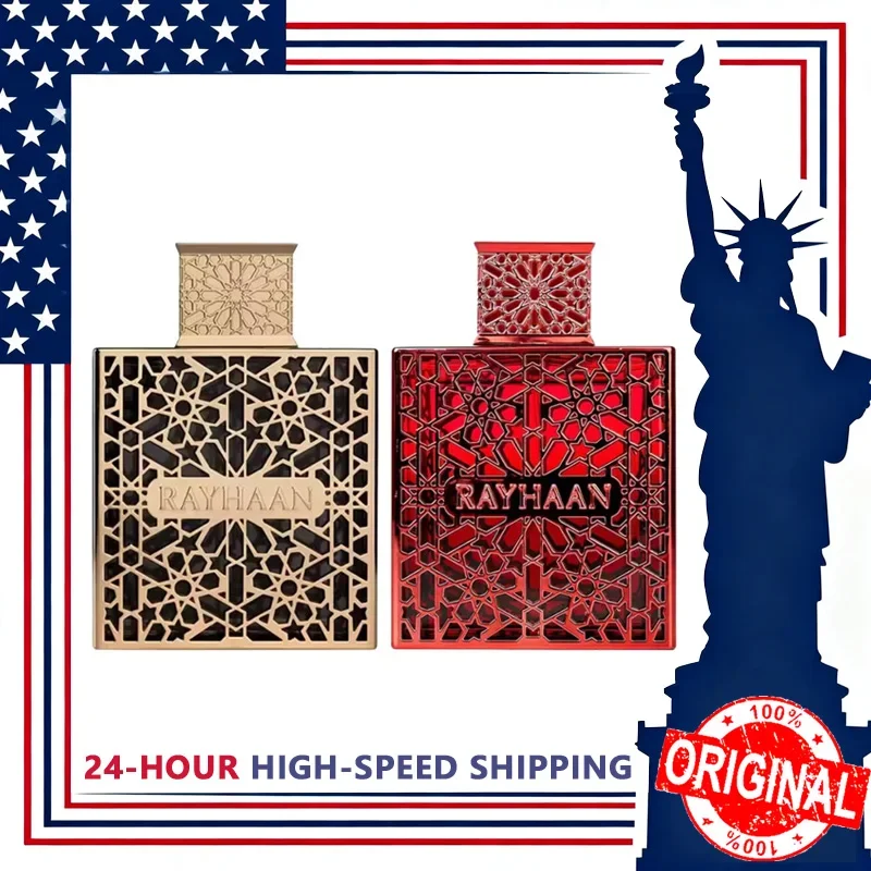 100 مللي RAYHAAN Crimson Elixir Eau De Parfum Spray للجنسين 3.4 أونصة EDP عطر طويل الأمد للجنسين كولونيا هدايا للرجال والنساء #1