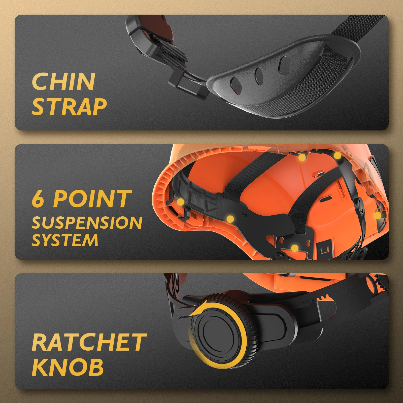 خوذة أمان بالمنشار من TOOLIOM مع درع للوجه وواقي للأذن، معتمدة من ANSI Z89.1، للغابات/وربوريست بي بي