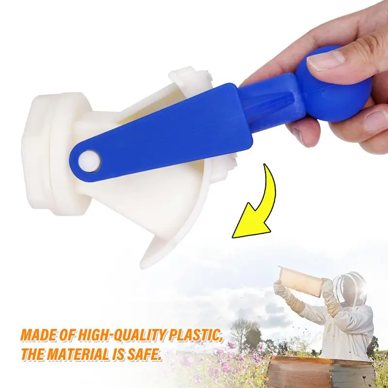 Honey Extractor Gate Plastic Outlet Honey Barrel Faucet Gate Valve Honey Shaker Extractor Honeycomb Equipment Beekeeping Tools