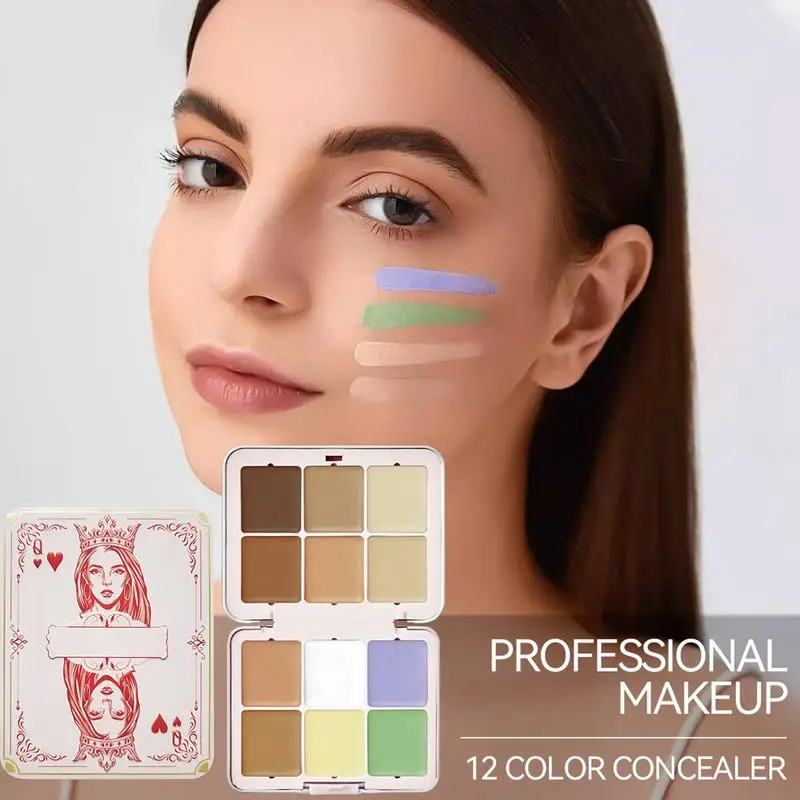 Makeup Contour Palette 12 Colors Contouring Foundation Palette Waterproof Highlight And Contour Palette  Face Contouring Palette