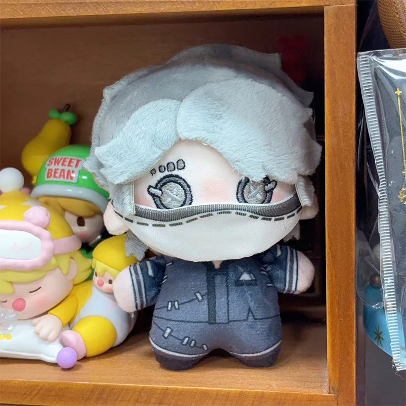 Esopo Carl Anime Identity V embalsamador lindo colgante suave Maumet 10cm llavero figura de juego modelo Parque animados regalo