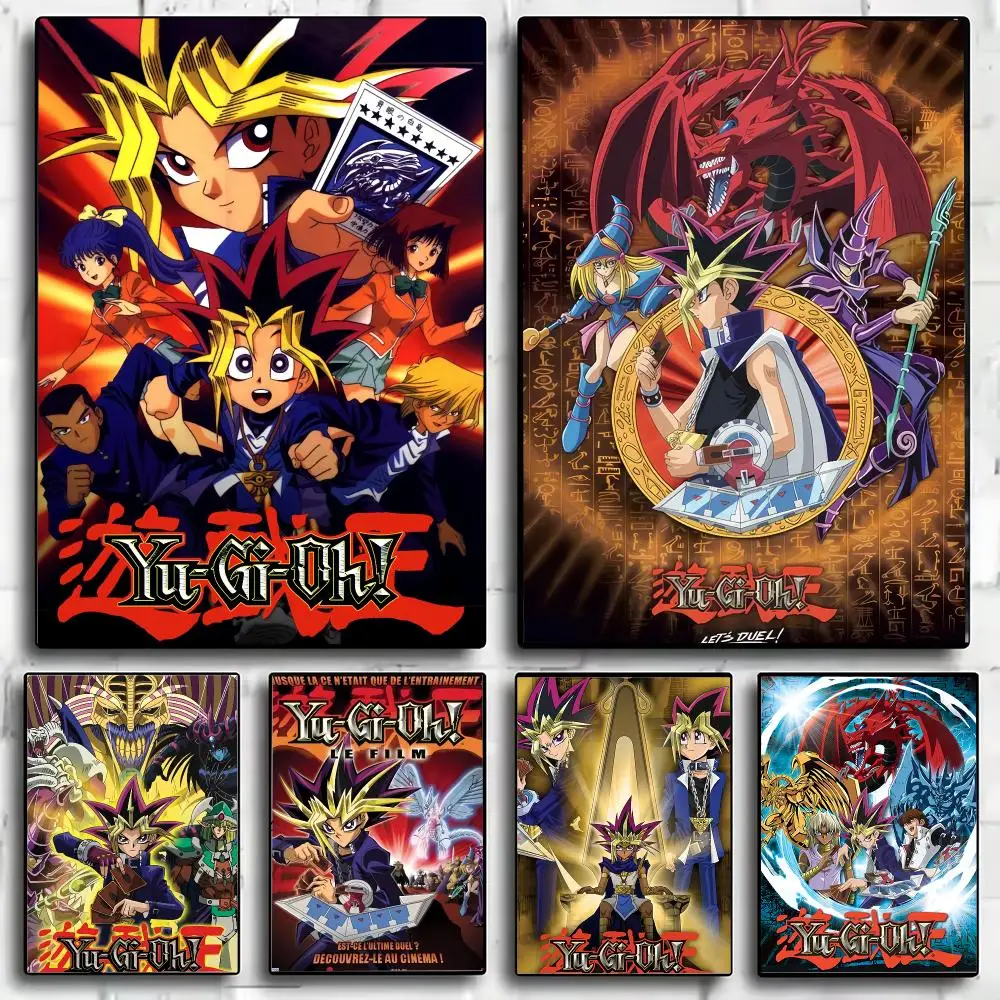 1PC Anime Y-Yu-Gi-Oh Poster Modern Aesthetic Wall Art Poster, Bedroom Home Decor Gift